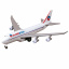 Детский игровой набор Dickie Toys Airport 3 машинки и 1 самолет Разноцветный (IG-OL185858) Виноградов