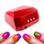 Лампа SalonHome T-152045 Diamond 36W для маникюра и педикюра Red Золотоноша