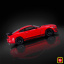 Машинка Фордshelby gt500 1:32 Bburago DD657424 Васильків