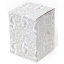 Емкость Bona LE BAIN Silver диаметр 10.5х18.5 см для средств гигиены фарфор DP43448 Хмельницький