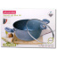 Кастрюля Kamille Grey Gotland 4л с гранитным антипригарным покрытием DP36555 Токмак