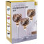 Декоративные стеклянные подсвечники Stylish gold 3 штуки DP96370 BonaDi Рівне