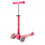 Самокат детский Deluxe pink до 50 кг 3-х колесный Micro DD655652 Вишневе
