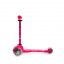 Самокат детский Deluxe pink до 50 кг 3-х колесный Micro DD655652 Вишневе