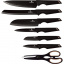 Набір ножів із 7 предметів Berlinger Haus Black Rose Collection (BH-2688) Чернівці