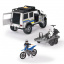 Іграшкова машинка Dickie Toys Джип Police зі звуковими та світловими ефектами 40 см Різнокольоровий (OL218367) Ніжин