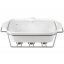 Мармит Food Warmer керамическая форма 3л 38см с подогревом Kamille DP37025 Ворожба