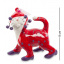 Декоративна фігурка Cat in red 9 см Pavone AL114012 Хмельницький