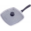 Сковородка-гриль Grill Pan 28х28см со стеклянной крышкой Kamille Рівне