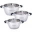 Набор 3 кастрюли Marsaili 1.8л 2.5л 3.5л с силиконовыми ручками Kamille DP36504 Бердичев