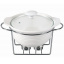 Мармит Food Warmer керамическая кастрюля 2.4л диаметр 28см с подогревом Kamille DP37023 Луцьк