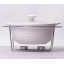 Мармит Food Warmer керамическая кастрюля 2.4л диаметр 28см с подогревом Kamille DP37023 Луцьк