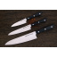 Набор кухонных ножей из 3-х предметов Samura Harakiri (SHR-0220B) Киев