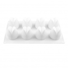 Силиконовая форма для десертов Тюльпан 29.9х17,4 см SNS Silicone JSC3088