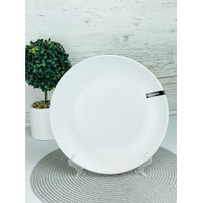 Тарелка обеденная 26 см Ardesto Lucca White AR2926WM