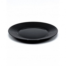 Тарелка обеденная Harena Black 250 мм Luminarc L7611