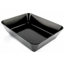 Блюдо прямоугольное One Chef из меламина 31,5×25,4×7,2 см Черное
