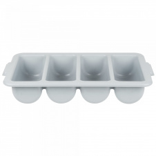 Лоток для столовых приборов One Chef 52х29х10 см Серый