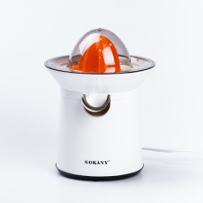 Соковыжималка для цитрусовых электрическая Sokany SK-726 300 мл белый (SK726)