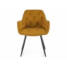 Стілець CHERRY BJORN чорний каркас/карі 68