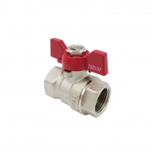 Кран шаровой V&amp;G Optima 1/2" ВВ красная бабочка