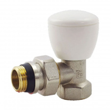 Фото - Кран радиаторный FADO NEW 1/2" ручной верхний угловой Кран радиаторный FADO NEW 1/2" ручной верхний угловой