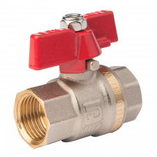 Кран шаровой FADO New 3/4" ВВ прямой, латунь