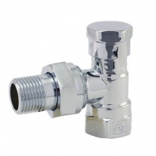 Кран радиаторный FADO 1/2" отсекающий нижний угловой