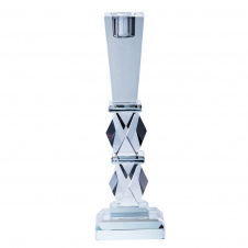 Підсвічник скляний TS Kitchen Night Crystal 25 см (HP36556M)