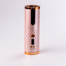 Автоматична плойка-стайлер бездротова Lugi пудровий (HP7955P)