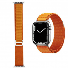 Фото - Ремешок нейлоновый к часам SmartX Ultra / Apple Watch крепления на 42/44/45/49 мм оранжевый (UR160O) Ремешок нейлоновый к часам SmartX Ultra / Apple Watch крепления на 42/44/45/49 мм оранжевый (UR160O)