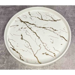 Блюдо фарфоровое BonaDi 805-700 Мраморная роскошь 25,5 см Сумы