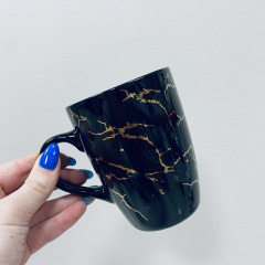 Чашка порцелянова BonaDi 905-238 360 мл Black Marble Київ