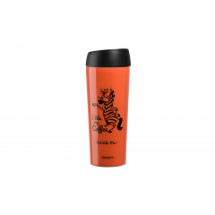 Термочашка Ardesto Coffee time Zebra 450 мл Оранжевый (AR2645DTO) Львов