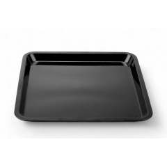 Блюдо для выкладки из поликарбоната One Chef 28х28 см Черное Тернополь