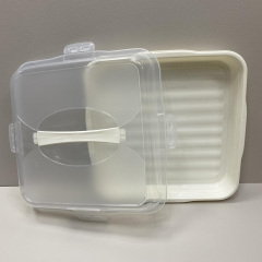Тортівниця Dunya Plastik 30308 35х35х10 см 21297 Житомир