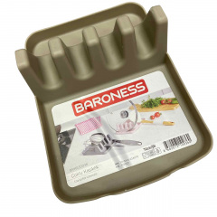 Підставка для кухонних аксесуарів Baroness 10036 18х13,5 см Бежевий Київ