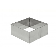 Форма квадратная из нержавеющей стали One Chef 10х10х4,5 см Чернигов