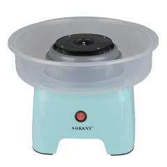 Аппарат для сладкой ваты Sokany SK-520 настольный мятный (SK520M) Житомир