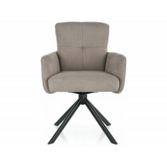 Стілець BASIL VARDO чорний каркас/беж 34 Ворожба