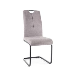 Стілець AXO BREGO чорний каркас/сіре 07 Оріхів