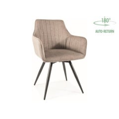 Стілець BALLO BREGO чорний каркас/беж 34 Курінь