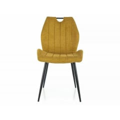 Стілець ARCO BREGO чорний каркас/карі 68 Новомосковськ