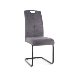 Стілець AXO BREGO чорний каркас/темно-сіре 18 Київ