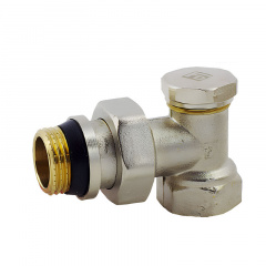 Кран радиаторный FADO NEW 3/4" отсекающий нижний угловой Херсон