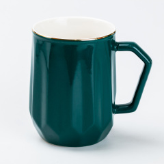 Чашка керамічна TS Kitchen Fine Ceramics 400 мл зелена (HP7189GR) Чернівці