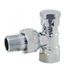 Кран радиаторный FADO 1/2" отсекающий нижний угловой Житомир