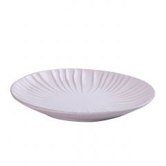 Тарелка TS Kitchen плоская круглая из фарфора 20.5см белая (HP638) Ужгород