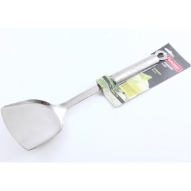 Лопатка Fissman поварская Profi 33см китайская форма стальная DP37384