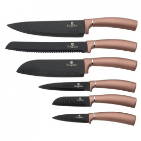 Набір ножів із 6 предметів Berlinger Haus Metallic Line Rose Gold Edition (BH-2543)